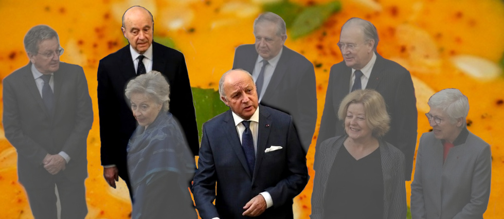 Conseil constitutionnel Laurent Fabius et Alain Juppé